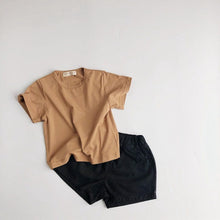 Load image into Gallery viewer, 876PA-Basic children's shorts 2022 summer new Korean version boys and girls seven-color candy color shorts casual children's pants trend