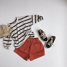 Load image into Gallery viewer, 876PA-Basic children's shorts 2022 summer new Korean version boys and girls seven-color candy color shorts casual children's pants trend