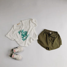 Load image into Gallery viewer, 879SE-Korean children's short-sleeved T-shirts summer new boys and girls letter round neck T-shirts small and medium children's stylish tops