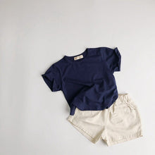 Load image into Gallery viewer, 876PA-Basic children's shorts 2022 summer new Korean version boys and girls seven-color candy color shorts casual children's pants trend