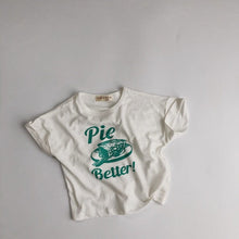 Load image into Gallery viewer, 879SE-Korean children's short-sleeved T-shirts summer new boys and girls letter round neck T-shirts small and medium children's stylish tops