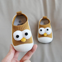 Load image into Gallery viewer, 41003AC-Infant and toddler cartoon big eyes non-slip soft sole indoor shoes toddler shoes