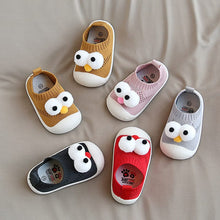 Load image into Gallery viewer, 41003AC-Infant and toddler cartoon big eyes non-slip soft sole indoor shoes toddler shoes