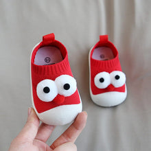 Load image into Gallery viewer, 41003AC-Infant and toddler cartoon big eyes non-slip soft sole indoor shoes toddler shoes