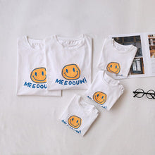 Load image into Gallery viewer, PCW1003-Family Pack White Cotton Cartoon Anime Summer Universal Cartoon Parent-child Pack