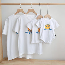 Load image into Gallery viewer, PCW1003-Family Pack White Cotton Cartoon Anime Summer Universal Cartoon Parent-child Pack