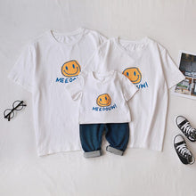 Load image into Gallery viewer, PCW1003-Family Pack White Cotton Cartoon Anime Summer Universal Cartoon Parent-child Pack