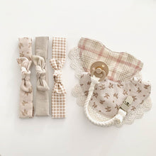 Load image into Gallery viewer, FG178AC-Korea ins lanyard anti-drop pacifier clip baby soothing teether pacifier chain baby elastic clip pacifier