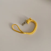 Load image into Gallery viewer, FG178AC-Korea ins lanyard anti-drop pacifier clip baby soothing teether pacifier chain baby elastic clip pacifier