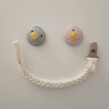 Load image into Gallery viewer, FG178AC-Korea ins lanyard anti-drop pacifier clip baby soothing teether pacifier chain baby elastic clip pacifier