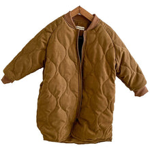 Load image into Gallery viewer, 28098SE-Autumn and winter Korean style mid-length cotton long-sleeved jacket