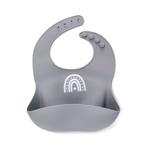 Load image into Gallery viewer, 20201109AC-Silicone bib waterproof disposable tableware silicone bib baby bib disposable bib (2 pieces)