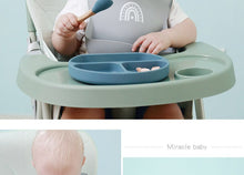 Load image into Gallery viewer, 20201109AC-Silicone bib waterproof disposable tableware silicone bib baby bib disposable bib (2 pieces)