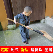 將圖片載入圖庫檢視器 WH91607TG-漢服男童兒童古裝男女孩國學書僮服裝小和尚衣服演出服幼兒寶寶