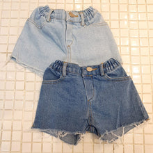 Load image into Gallery viewer, 23D183PA-Children's ins summer new casual children's pants Korean version messy personality raw edge boys and girls washed denim shorts