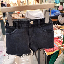 Load image into Gallery viewer, 23D183PA-Children's ins summer new casual children's pants Korean version messy personality raw edge boys and girls washed denim shorts
