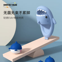 Load image into Gallery viewer, (Children's) AC8662-Thick-soled shark EVA slippers for home children's parents and children, non-slip soft-soled baby sandals, indoor children's sandals and slippers for summer