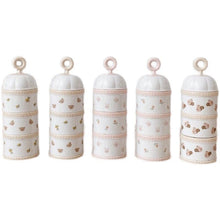 Load image into Gallery viewer, 41001AC-Bear Olive Tulip Infant Portable Three-Layer Milk Powder Storage Box