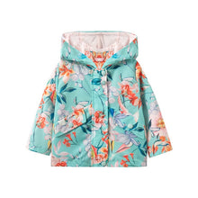 Load image into Gallery viewer, 6015SE-Autumn and winter floral long hooded jacket