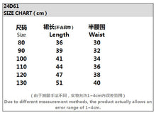 Load image into Gallery viewer, 24D61DS-Children's Korean version ins spring and summer new overalls skirt girls Korean style personality retro loose denim overalls dress