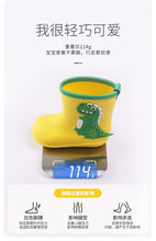 Load image into Gallery viewer, YX1102AC-Children's rain boots boys and girls dinosaur rain boots outdoor waterproof shoes lightweight non-slip rain boots kindergarten water shoes