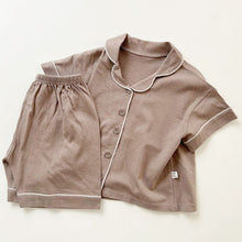 Load image into Gallery viewer, ER051PCW-Summer Danish style pure cotton soft home parent-child wear