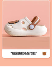 Load image into Gallery viewer, D1002AC-New children's slippers for boys and girls, hole shoes, non-slip soft-soled sandals, baby outdoor slippers with closed toe