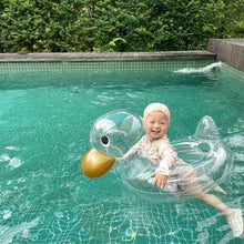 Load image into Gallery viewer, WH70410AC-ins Internet celebrity transparent duck sitting circle children's swimming circle