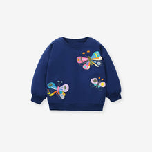Load image into Gallery viewer, C1115SE-Little maven butterfly pattern long-sleeved cotton children's top