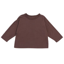 Load image into Gallery viewer, C81337SE-Spring and Autumn Loose Basic Long Sleeve Cotton Top