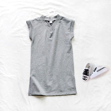 Load image into Gallery viewer, 22075PCW- Japanese-style parent-child outfit for autumn and winter, terry open X vest skirt