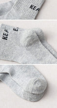 Load image into Gallery viewer, WH0307AC- Spring and Autumn Thin Big Kids Baby Letter Middle Socks (4 in a Set)