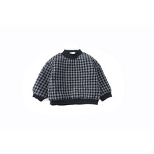 Load image into Gallery viewer, D60329SE-Winter plus velvet thickened plaid long-sleeved top