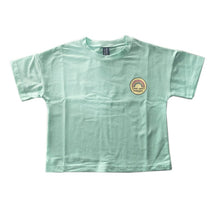 Load image into Gallery viewer, 23D202SE-Children's summer new tops simple Korean casual candy color rainbow print cartoon boys and girls short-sleeved T-shirt