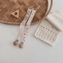 Load image into Gallery viewer, FG259AC-2022 New Korean ins series pure handmade baby pacifier clip pacifier chain anti-drop chain