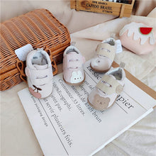 Load image into Gallery viewer, Y273AC- Spring Bear Cherry Bunny Soft Sole Toddler Shoes