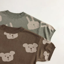 Load image into Gallery viewer, 23t06TG-Spring and Summer Korean Bunny Bear Sweater