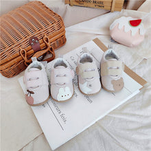 Load image into Gallery viewer, Y273AC- Spring Bear Cherry Bunny Soft Sole Toddler Shoes
