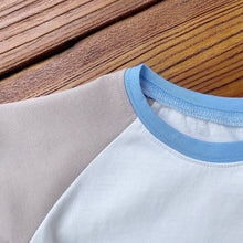 Load image into Gallery viewer, 3220SE-Children's summer color matching T-shirt Korean summer wear ins baby cotton T-shirt thin baby top