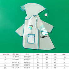 Load image into Gallery viewer, YY218AC- Bear children's boys and girls raincoat cloak waterproof raincoat student school kindergarten baby raincoat