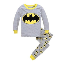 Load image into Gallery viewer, WH91208TG-New children's pajamas boys cotton long-sleeved children's clothing boys and children's small and medium children's home clothes suit
