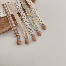 Load image into Gallery viewer, FG259AC-2022 New Korean ins series pure handmade baby pacifier clip pacifier chain anti-drop chain