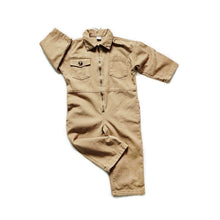 Load image into Gallery viewer, 21046PCW-Autumn and winter Japanese loose workwear zipper parent-child jumpsuit