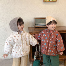Load image into Gallery viewer, D91103SE-Autumn and winter bear long-sleeved double pocket jacket