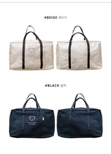 Load image into Gallery viewer, A3H302AC-ins Korean style bear solid color kindergarten quilt storage bag bedding packing bag large capacity luggage bag