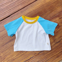 Load image into Gallery viewer, 3220SE-Children's summer color matching T-shirt Korean summer wear ins baby cotton T-shirt thin baby top