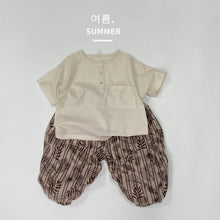 Load image into Gallery viewer, 1205PA-Summer Korean version of girls' pure cotton floral bloomers anti-mosquito pants