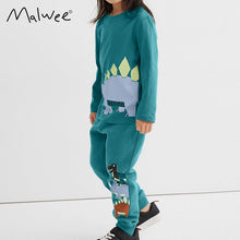 Load image into Gallery viewer, 8760TG-malwee cute dinosaur pattern casual long-sleeved suit