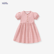 Load image into Gallery viewer, S1876DS-Summer European and American style short-sleeved floral button-down dress