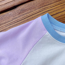 Load image into Gallery viewer, 3220SE-Children's summer color matching T-shirt Korean summer wear ins baby cotton T-shirt thin baby top